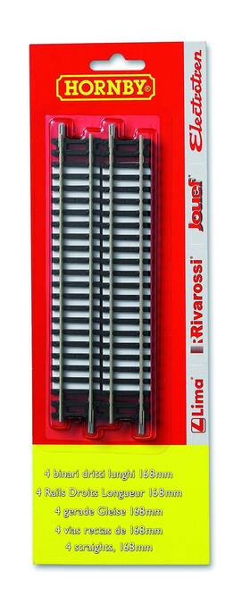 Ht8300 Hornby R600 Straight Track X 4 Blister Pk