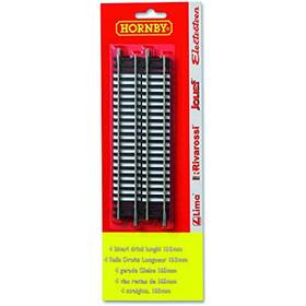 Ht8301 Hornby Oo R606 2nd Radius Curve Blister Pack Of 4