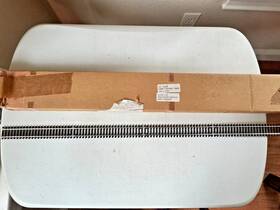 Hornby R.603 R603 Ho/oo Gauge Straight Track 18 Pcs -670mm/26 Inch Long-steel-code 100-nos