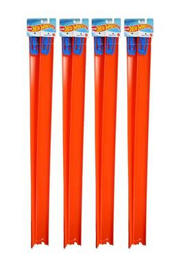 Hot Wheels 697273193586 Tracks Expansion Packs Track Pieces And Connectors 4 Of 2 Straight