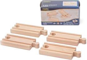 50969  Inc. Wooden Train Track Set 3 Inch Straight Railway For Toy Expa