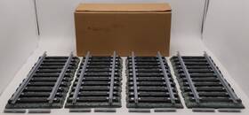 7b5984 Jim Beam Railroad Track Sections And Connectors Set Of 4 Ex/box
