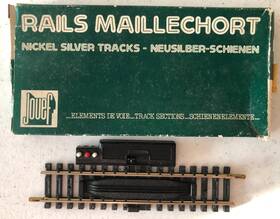 Jouef 4791 - Rails Maillechort Ho Scale Electric Uncoupling Rail Made In France