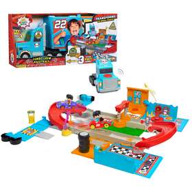 Just Play 886144785764 Ryan S World Combo Crew Racetrack 19-pieces Kids Toys For Ages 3 Up