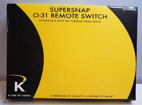 6-21397 K-line 023922213976 Supersnap O-31 Remote Switch Lh By Lionel