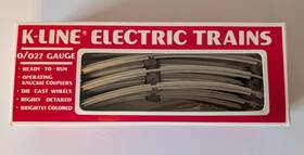 K-line 040369002314 K-line Electric Trains O/o27 Gauge Curved Track 5 Pieces Nos 9 Inch