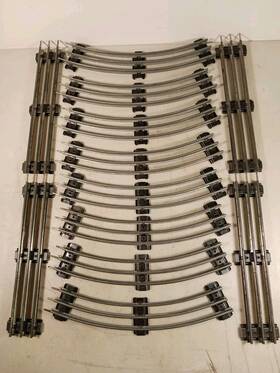 5188 K-line Lot Of 12 Lionel And O Gauge Straight Curve Track