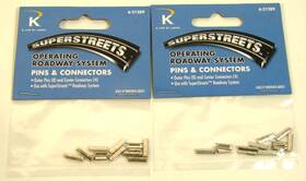 6-21289 K-line 2 Superstreets Pins And Connectors Packs 21289 Lionel E-z Streets