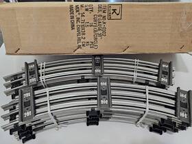 K-0301 K-line K-0302 New O Gauge O31 Tubular Curve Track 16 Pieces 2 Complete Circles