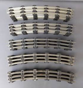 K-0322 K-line O 72 Inch Tubular Curved Track Section 36