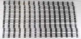 K-0352 K-line Gauge Track 36 Inch Straight 0-31 O31 Black Tie Tubular Lot Of Eight C-6