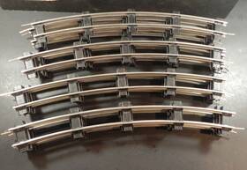 K-0412 K-line 54 Inch Wide Radius S Curved Track 12 Pieces New Vintage