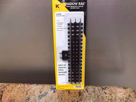K-0698 K-line O Shadow With Realistic Black Center Rail New