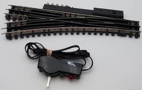 K-0775 K-line O Supersnap 72 Inch Left Hand Remote Control Switch Turnout Ex