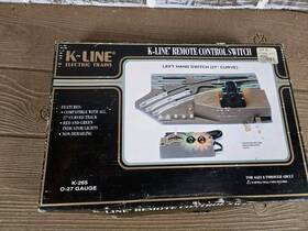 K-266 K-line O-27 Left Hand Remote Control Switch With Box