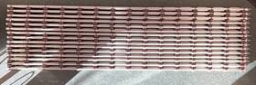 3-rail K-line K256 O-27 36 Inch Straight Tubular Steel Track