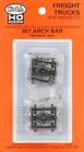 Kad501 Kadee Ho Arch Bar Trucks