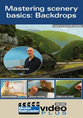 Kalmbach 644651153090 15309 Model Railroader Video Scenery Basics Backdrops Dvd