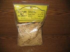 Kp076 Kappler Mills Mill Kontour Cross Ties 850 Pieces On3 Scale Model Train New