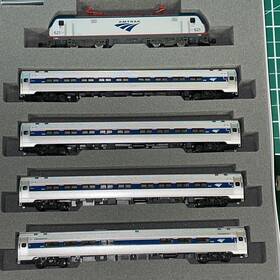 108-8001 Kato New Amtrak Acs-64 Amfleet I 5-unit Set 250.00 Make Offer