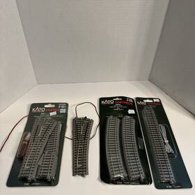 2-852 Kato Unitrack Left Turnout With 550mm 21-5/8ftft Track Ho Scale Extras