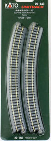 Kato 20-140 N Unitrack Curved Track 10 Packs Of 4