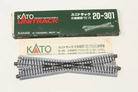 20-301 Kato N Scale 15 Degree Crossing Right Track