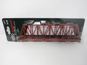 20-429 Kato Unitrack N Red Brown Single Track Truss Bridge 9.75 Inch 248mm