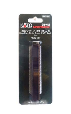 20-464 Kato N Deck Plate Girder Bridge 7-13/32 Inch 186mm Black