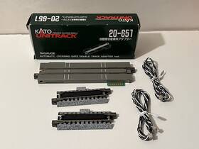 20-651 Kato Unitrack Automatic Crossing Gate Double Track Adapter N Scale