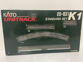 20-831 Kato N Scale K1 Standard Set Of Unitrack Ex Box