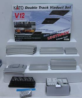 20-871-1 Kato N Double Track Viaduct Add On Set Of 12 Ln/box