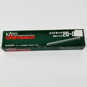 20000kat20000 Kato 20-000 N Scale Gauge Unitrack Straight 248mm 9 3/4 Inch S248 J 7-pieces New