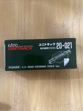20-021 Kato 20021 Unitrack 4-7/8 Inch Road Crossing Track