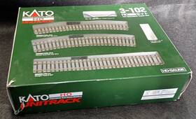 3-102 Kato 3-120 Ho Scale Unitrack Oval Layout Standard Track