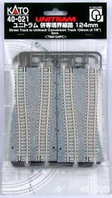 40-021 Kato N 4-7/8inch Street Track To Uni Conversion Pack Of 2