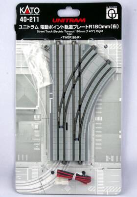 40-213 Kato N Scale Unitram Street Track Electric Turnout Right