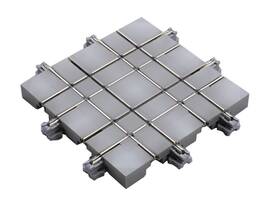 Kato 40-301-e N Unitram E 62mm 90 Degree Intersection Track Plate