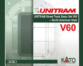 Kato 40-810 N North American-style Unitram Oval Track Set Unitrack