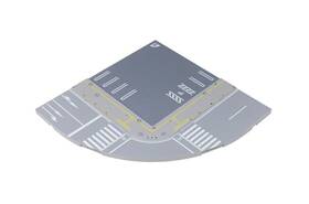 41-101 Kato N Unitram Intersection Inner Side Road Plate