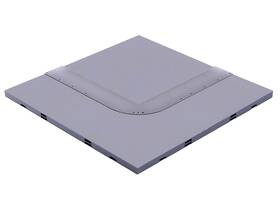41-102-e Kato N Unitram E Intersection Corner Lot Road Plate