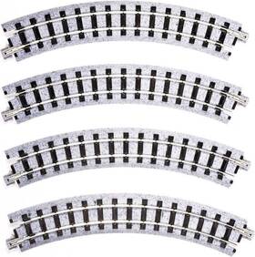 52-220 Kato Hon3 Narrow Gauge Unitrack 183mm Track Pack Of 4
