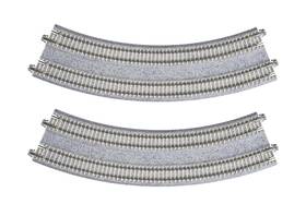 Kat20183 Kato 736126213894 Usa Inc. N 11/12.4 45-degree Double Track Curve 2