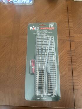 Kato 798627163917 Ho #6 Remote Right-hand Turnout 26.39 X 13.79 2.01 Cm Free Ship New In Package