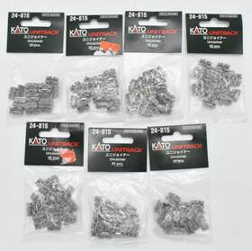 24-815 Kato 949727003726 Ho/n Gauge Unitrack Unijoiner - 7 Packs Of 20 Pcs Sealed