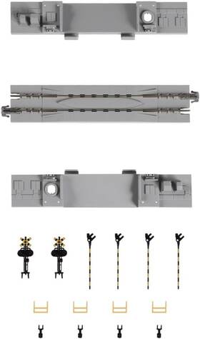 20-027 Kato 949727667690 N Scale Crossing Line # 2 124mm Rail Transport Modelling Supplies