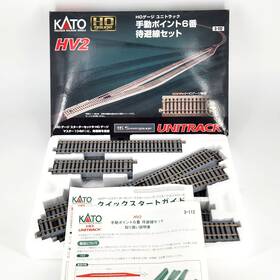 3-112 Kato 949727687094 Ho Unitrack Hv2 Passing Siding Track Manual Turnout Model Train