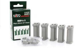 23017-1 Kato 949727688312 N 2 Inch Piers With S Joiner And S-clip