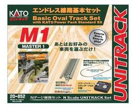 Kato 949727698175 N Gauge M1 Endless Track Basic Set Master 1 Item #20852 New In Box