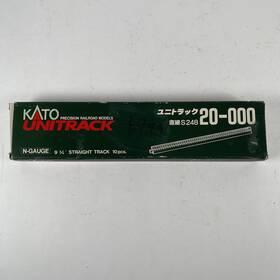 Kato 952844200008 20-000 N Scale 9 3/4 Straight Track Sections Complete 10 Pcs